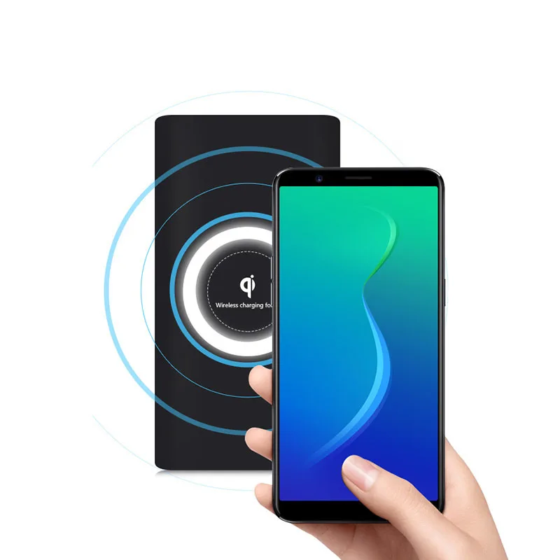 Wireless Charger Power Bank for iphone xs max xr/xs/8 Samsung galaxy s8/9 charging 10000mAh Portable Powerbank USB | Мобильные