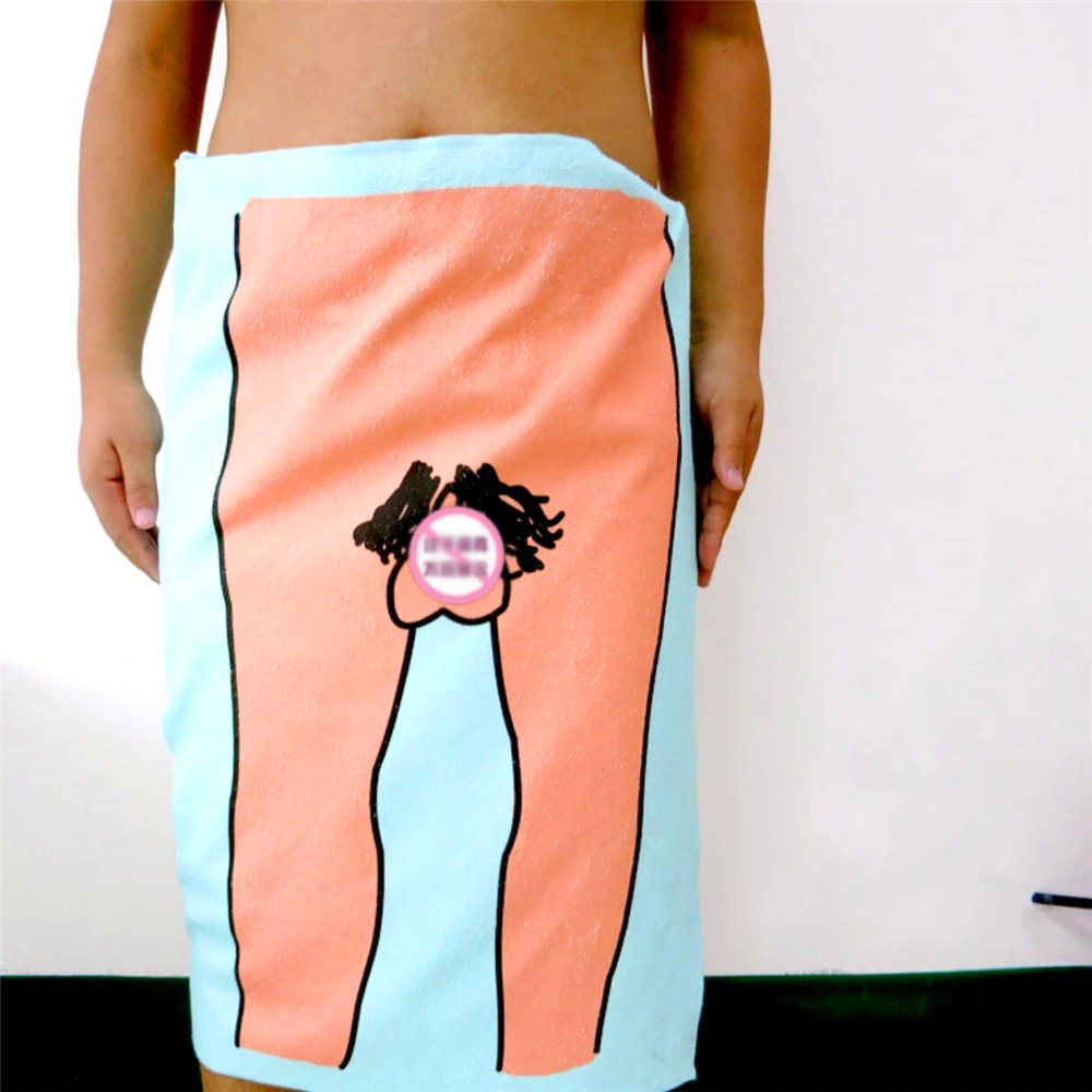 Günstig Mann Frauen Erwachsene Sexy Kuso Dick Schlieren Muster Quick Dry Strand Bad Handtuch Erwachsene Magie Absorbent Home Textil Bad Handtücher