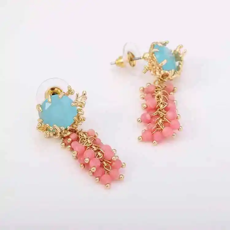 2018 Amybaby Fashion Designer Enamel Glaze Blue Stone