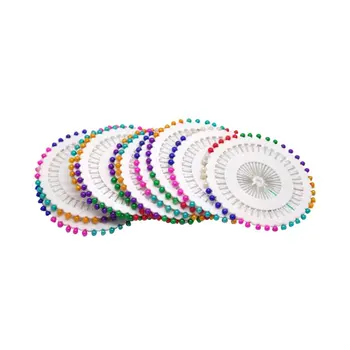 

Craft Pin Wheel - 40 Pins - Ball Shaped Pin Heads. Quilting Pins.