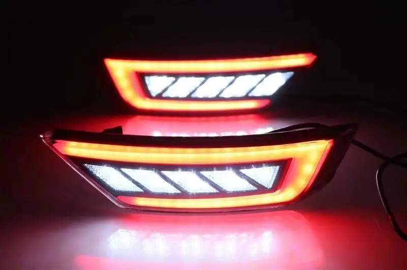2015 ~ 2019 Ecosport хвост светильник Многофункциональный Светодиодный отражатель лампы