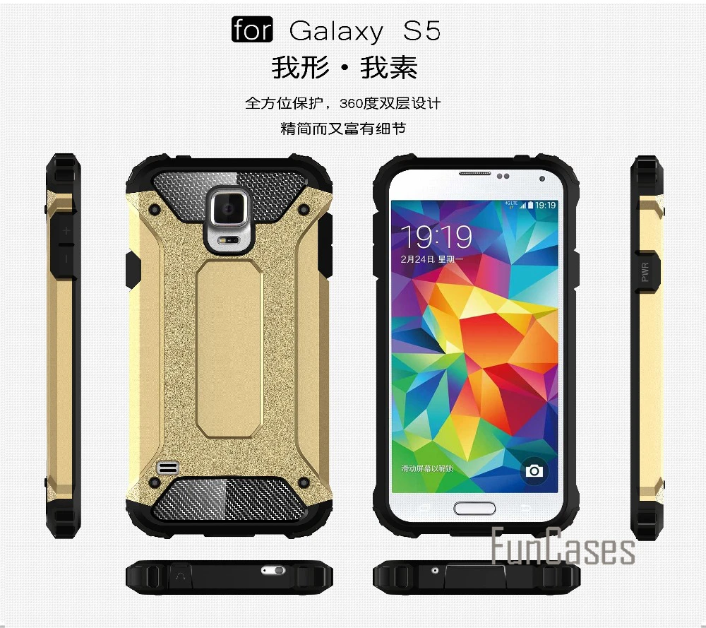 Bolso para Samsung Galaxy s5 protección i9600 s 5 leopardo
