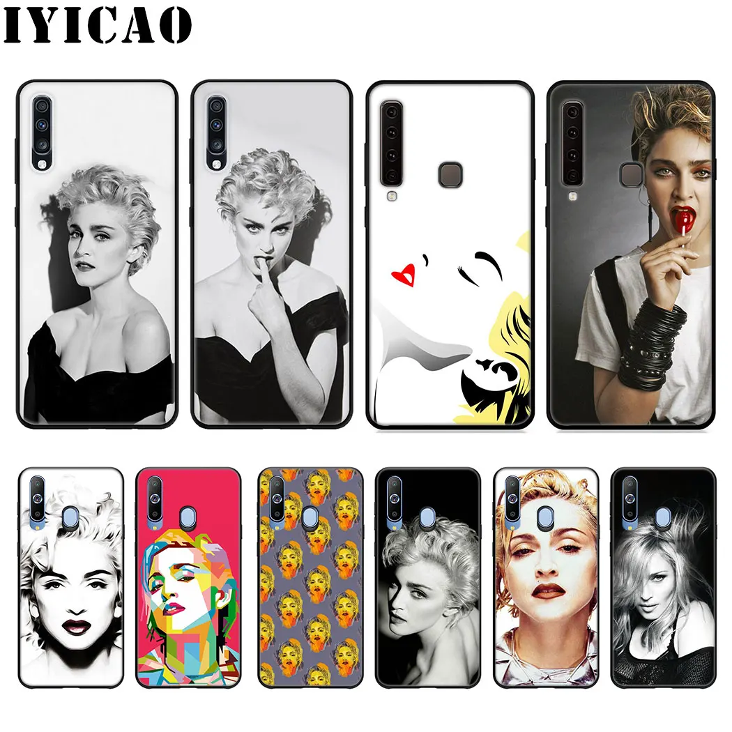IYICAO madonna мягкий чехол для samsung Galaxy A9 A8 A7 A6 2018 плюс A3 A5 2016 2017 телефона |