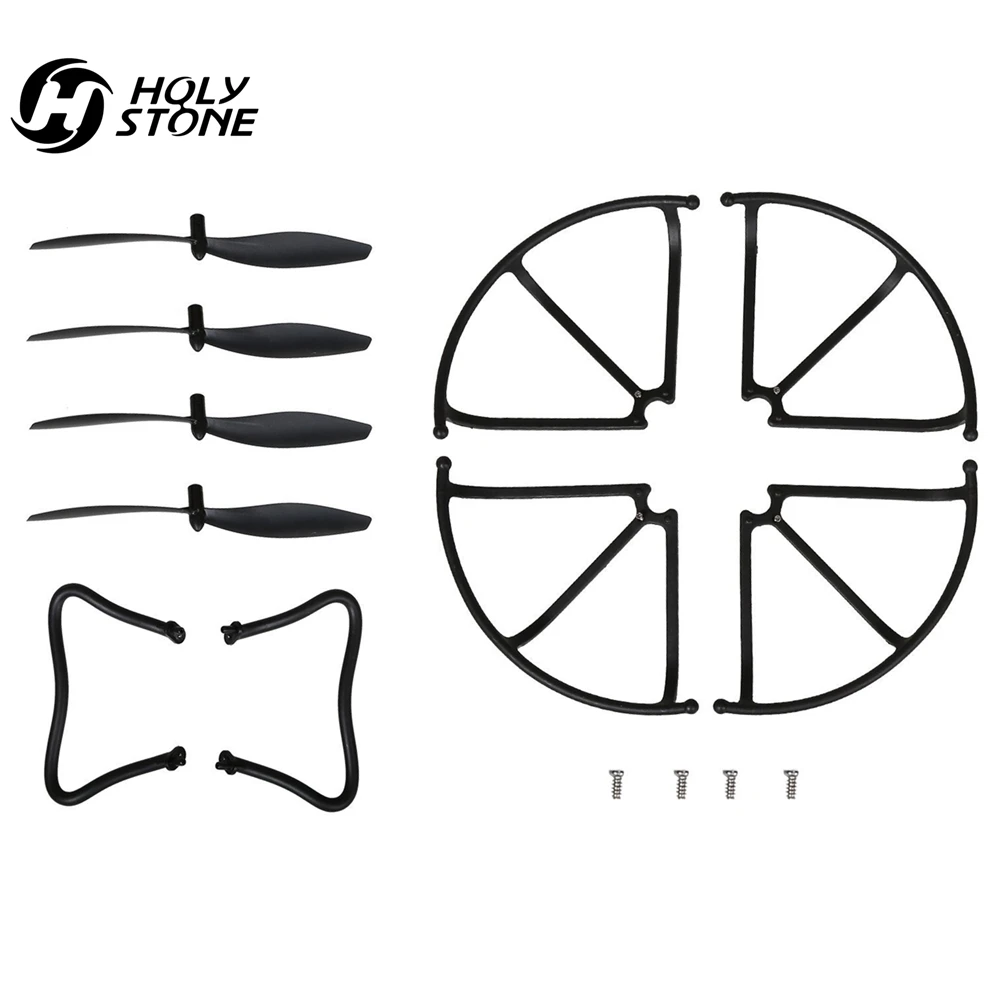 

Holy Stone F181C F181W RC Toy Drone Replacement Propellers Parts Spare Blades and Propeller Guards Helicopter Part Sets