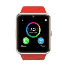 Heißer verkauf! Gt08 sport bluetooth smart gesundheit uhr für apple getriebe smartwatch mit sim einbauschlitz tragbares gerät reloj inteligent