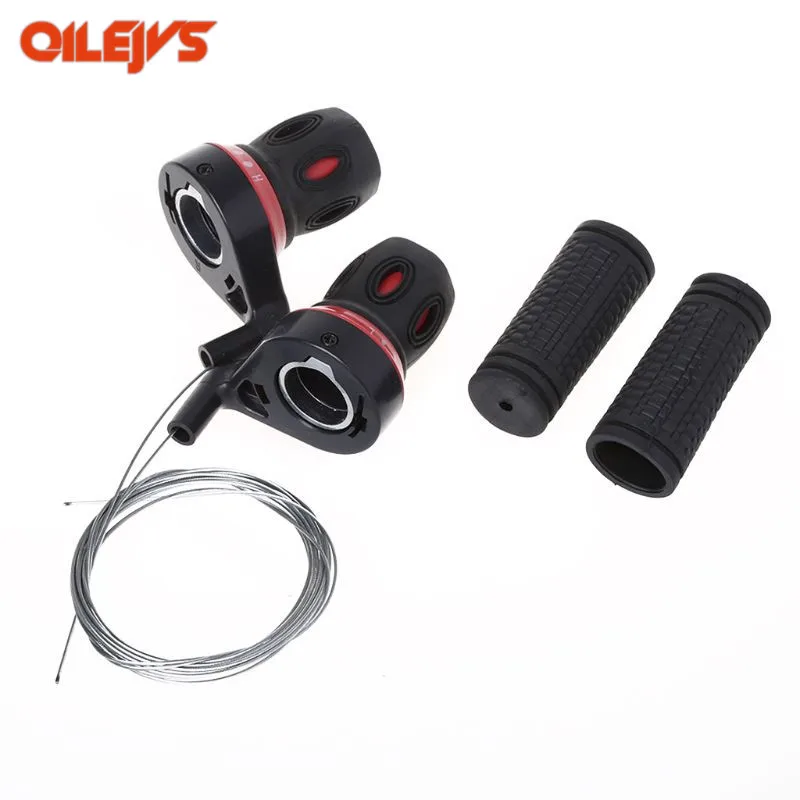 

1 Pair Derailleur Bicycle Lever Transmission Twist Speed Change MTB Bike Compatible Cycling Gear Shifter Travel