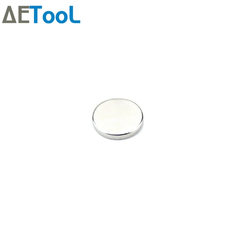 Aecool 10 шт. 10x1,5 неодимовый магнит постоянный супер сильный, мощный маленький круглый Магнитный Магнит диск 10 мм x 1,5 мм
