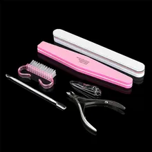 Haicar 8 шт. Шлифовальная Пилка Для ногтей файлы буферный блок маникюрные инструменты педикюр УФ гель набор Бестселлер#30