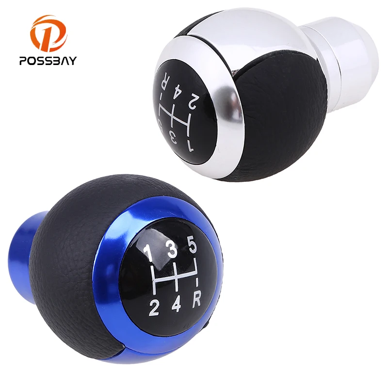 Buy POSSBAY Auto Car Gear Shift Knob 5 Speed Globe
