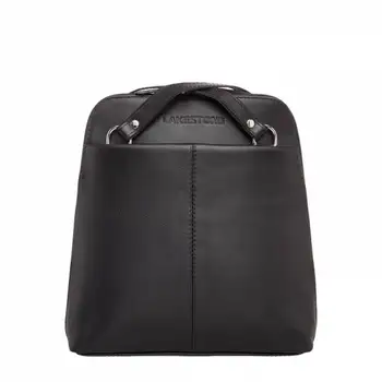 

LAKESTONE small female leather backpack EDEN BLACK
