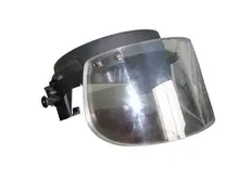 Bulletproof visor for M88 helmet with Alloy Steel Fix Ring Ballistic Face Shield for Mich helmet Personal self defense weapons