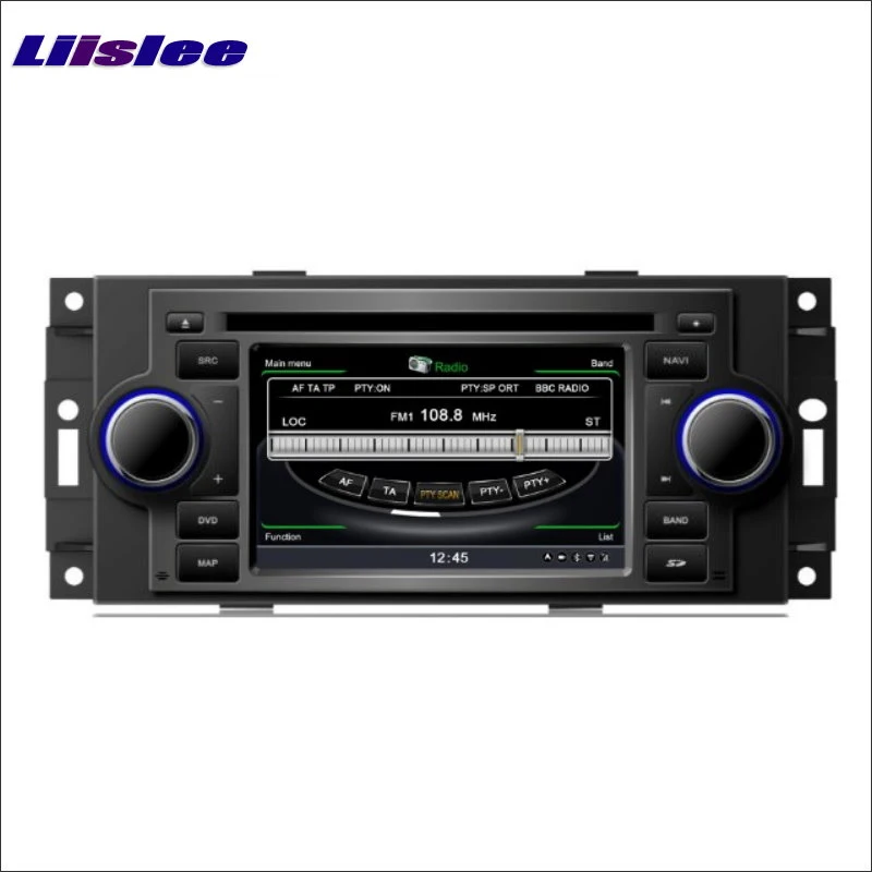 Discount Liislee Car Radio Stereo DVD Player GPS Nav Navigation For Chrysler 300 2004~2007 iPod USB Bluetooth HD Screen Multimedia System 2