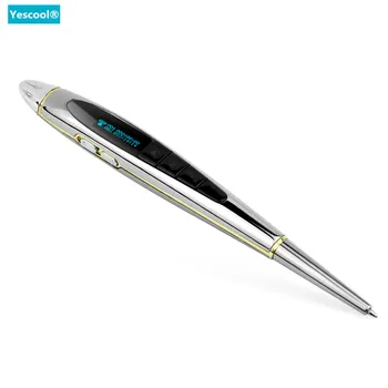 

Yescool X5 8GB Professional espia Portable Digital Denoise Voice Recorder writing pen with One Key Recording and Metal Casing