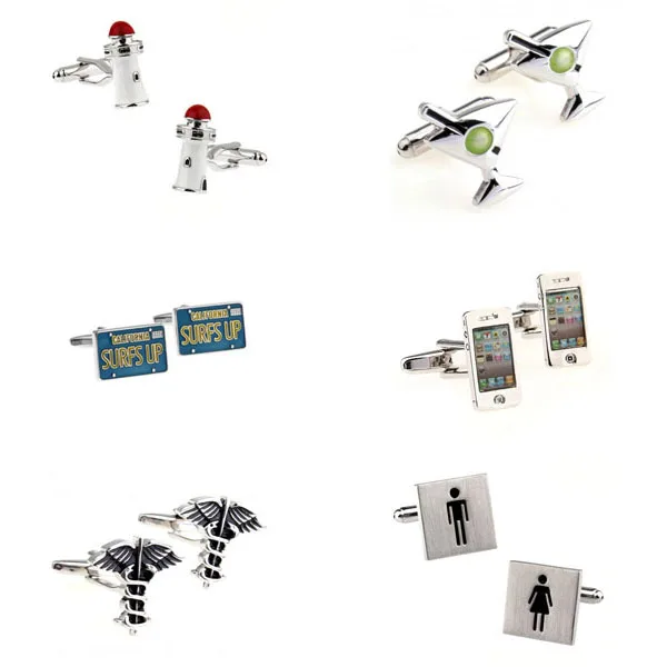 

Tower Beer Cup Surfs Up Phone Cufflink Cuff Link 1 Pair Free Shipping Big Promotion