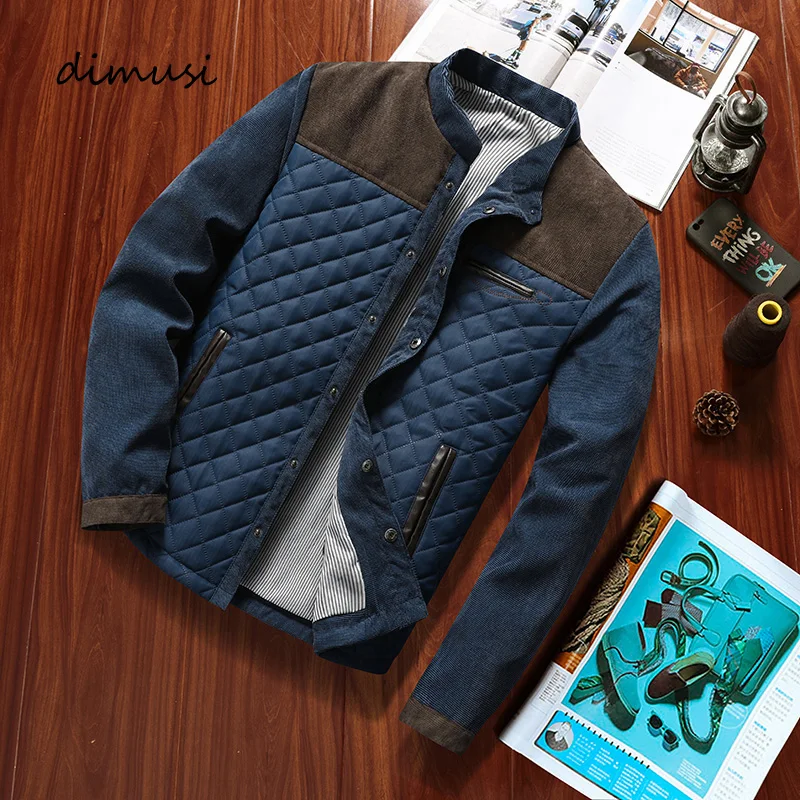 Günstig DIMUSI Herbst Winter Herren Bomber Jacke Casual Männer Outwear Windjacke Jacke Männlichen Mode Baseball Slim Fit Jacken Kleidung