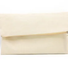 LG0029 oivefeet плотная природа хлопковое полотно сумки сцепления, большие белые клатч
