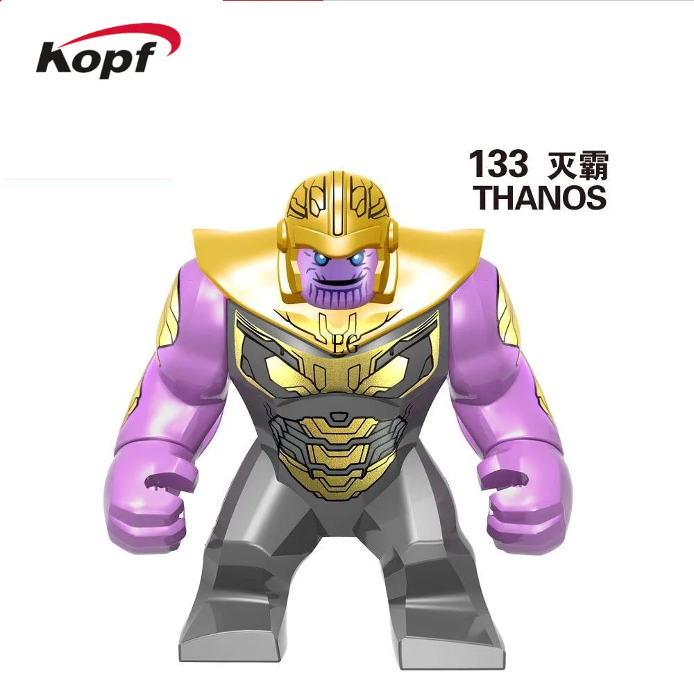 

EG133 Single Sale Legoed Super Heroes The Avengers 4 The End Game Thanos Model Bricks Building Blocks For Children Gift Toys