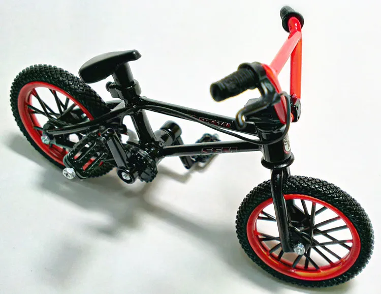 2015 Professional Flick Trix Red&Black Finger Bmx Diecast Nickel Alloy