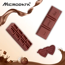 Милый шоколадный креативный флеш-накопитель 128 Гб 64 ГБ 32 ГБ 16 ГБ 8 ГБ карта памяти Флешка usb флеш-накопитель Подарочная флеш-карта usb