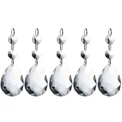 50 # кулон в виде баугинии с серебром круглой пряжкой призмы-кристаллы для люстры украшения для свадебной вечеринки принадлежности лампа