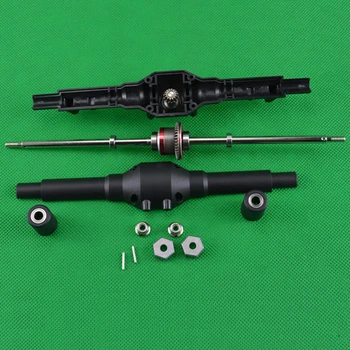 

1PCS WLtoys 12428 12423 Rear Axle OP Metal Gearbox for 1/12 Rock Crawler Four Wheel Drive Cars Upgrade Parts