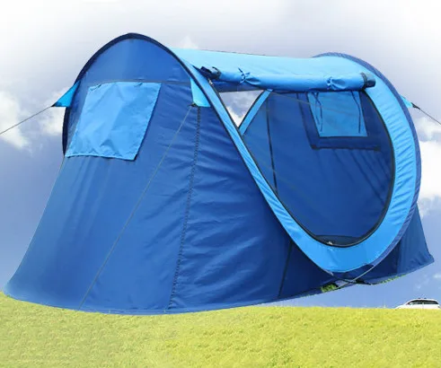 

2016 New Portable single Layer double 2 person Good ventilation Rainproof UV folding tent for Hiking Fishing Hunting