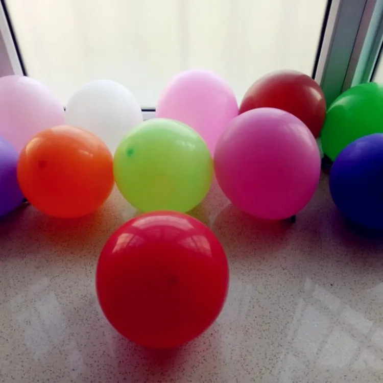 30 шт. красные воздушные шары 10 дюймов Толстый Круглый Гелий Латекс свадебные шары воздушный шар для дня рождения вечерние выпускные поставки