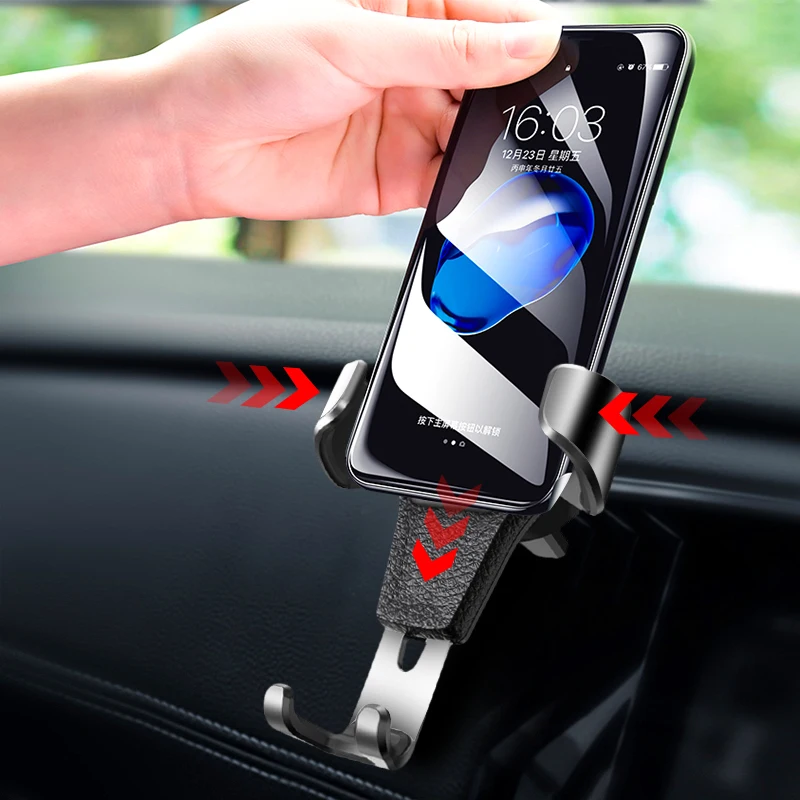 

2 Colors Car Mobile Holder for Phone in Car Samsung Note 8 Mount Gravity Car Phone Holder Cell Mobile Support Phone Holder Stand