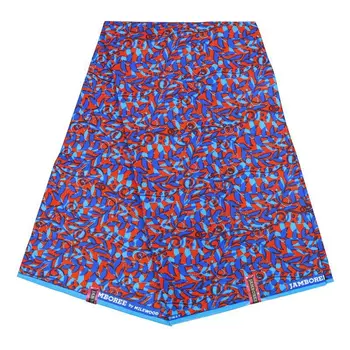 

Purple Floral Nigerian Batik Cloth Fabric Ghana Kente Wax Fabric For Dress Suit African Kente Prints Wax Fabric for Cloth 6yards