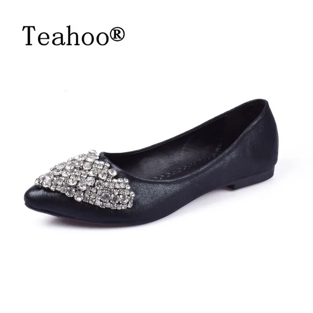 Fashion Women Ballet Princess Shoes For Casual Crystal Boat Shoes Rhinestone Women Flats Fashion Women Ballet Princess Shoes For Casual Crystal Boat Shoes Rhinestone Women Flats