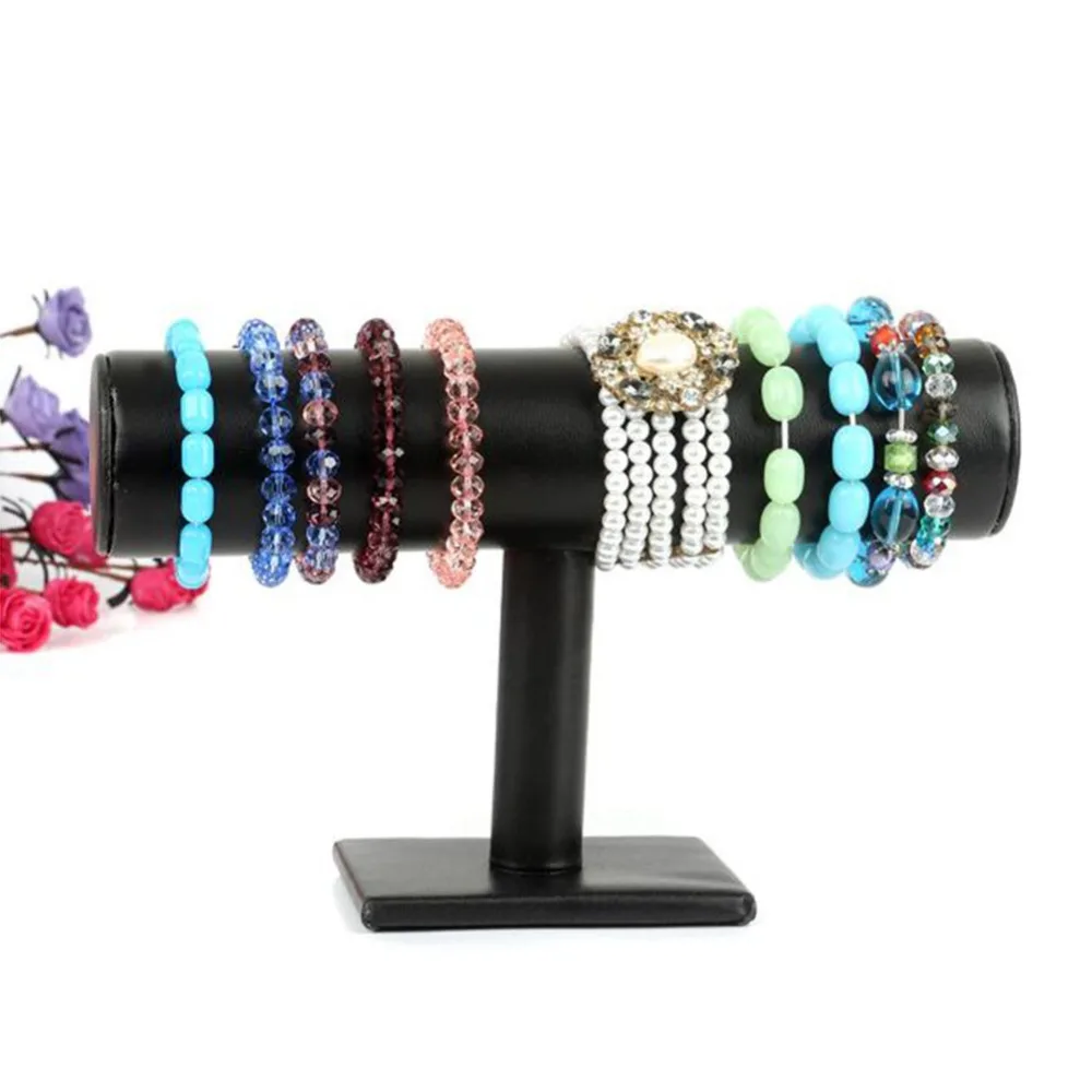 1pc Black White Bangle Bracelet Jewelry Displays Organizer Bracelet