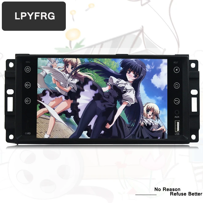 Cheap 1 din Car Radio Android 9.0 Car DVD Player For jeep Grand Cherokee Chrysler 300c Compass/Dodge Chevrolet Epica Wrangle Head Unit 2