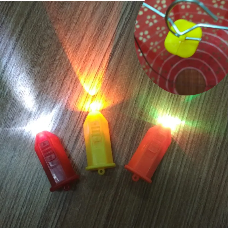 

AJP 100pcs/lot led light for paper lantern with electronics child birthday party wedding decoration hanging lampion glow props