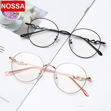 Круглая оправа, художественное металлическое плоское зеркало, индивидуальные зеркальные ножки, декоративная оправа для очков, может быть оснащена очками для близорукости