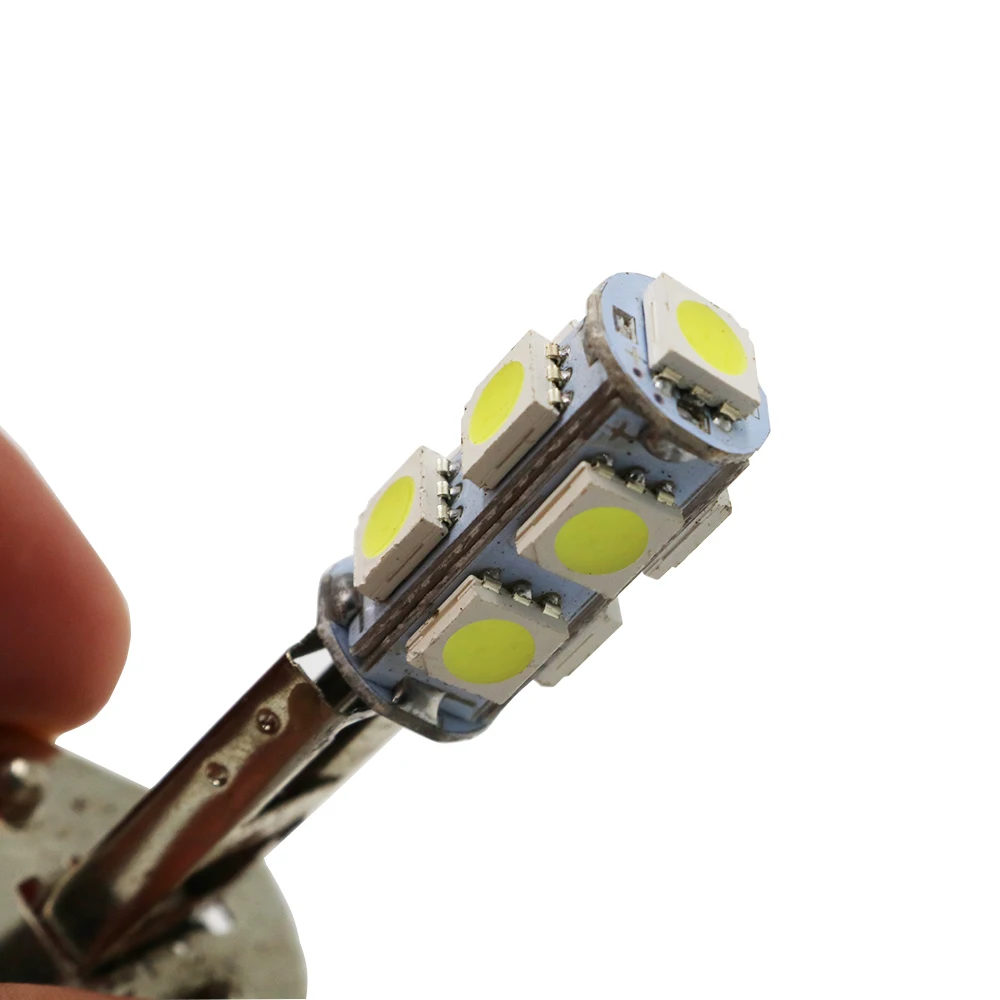 YSY 300 шт. автомобильные лампы H1 13 LED 5050 9SMD белые фары Противотуманные DC 12V новые