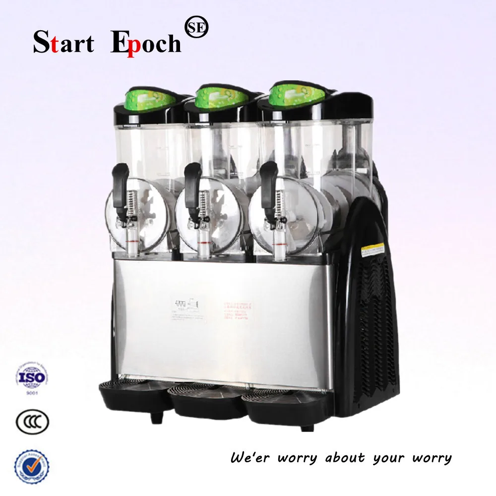 Commercial snow melting machine, slush machine, Cube machine, three