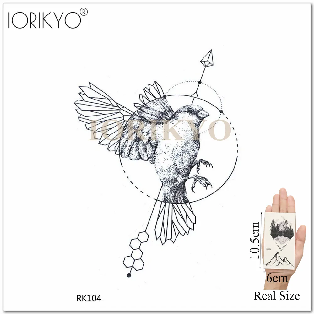 IORIKYO Galaxy Lion Flash Tatoo женский боди арт временная татуировка для рисования мужской