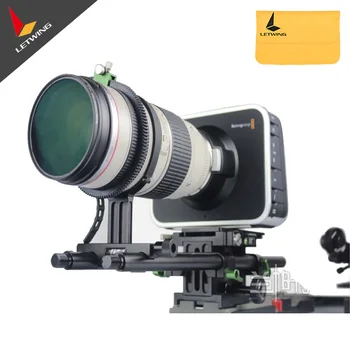 

Lanparte DSLR Prime Long Teale Lens Support Bracket with Flexible Rubber Ring Belt & Height Adjustable Function