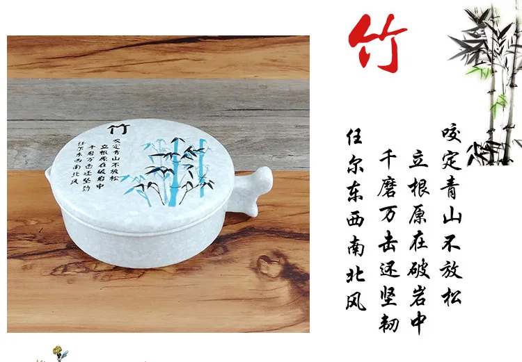 Placa de Tinta Peça Cerâmica Prato Pintura Caligrafia Chinesa Chinês Arte Escola Suprimentos 1 22 Water Color
