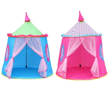 

Kids Tent Toy Playhouse Toddler Play House Castle Children Foldable Tents New