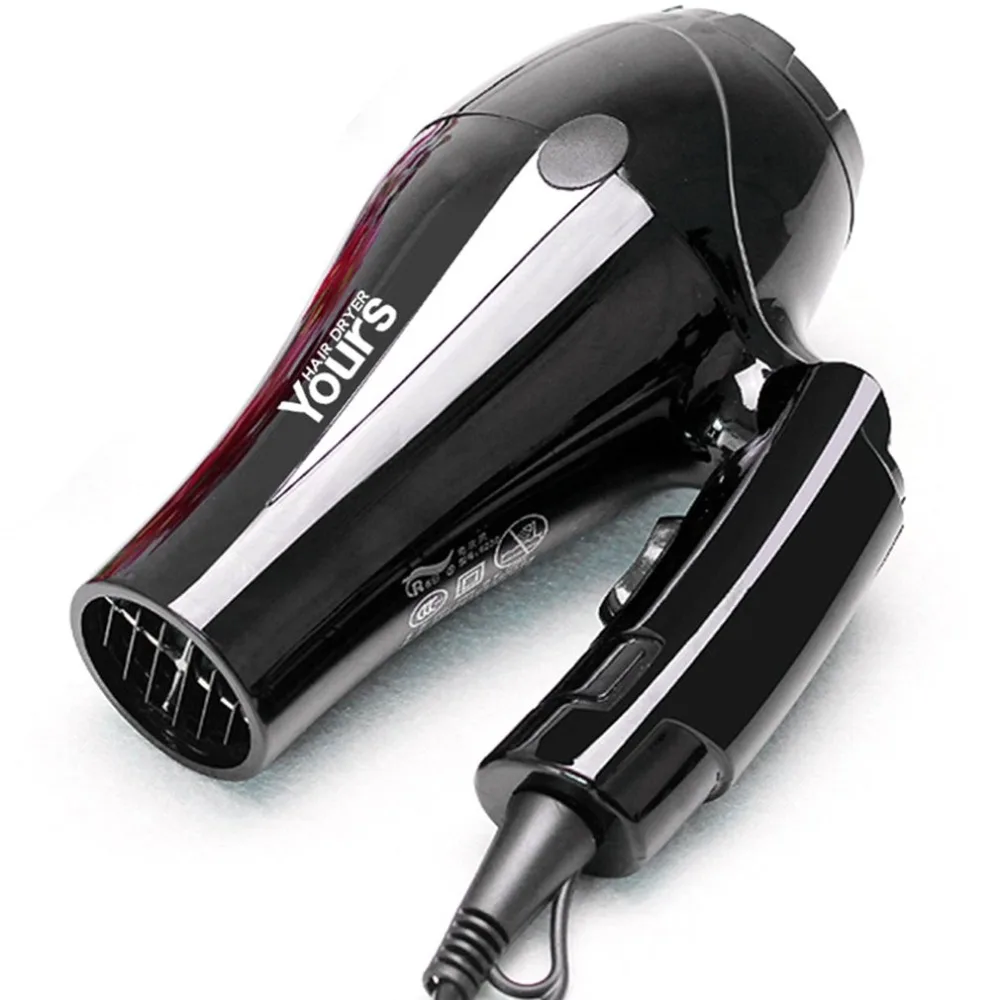 

Electric Hair Dryer 1000W High Power Ultra Quiet Adjustment Foldable Travle Home Salon Use Hair Dryer Blow Dryer