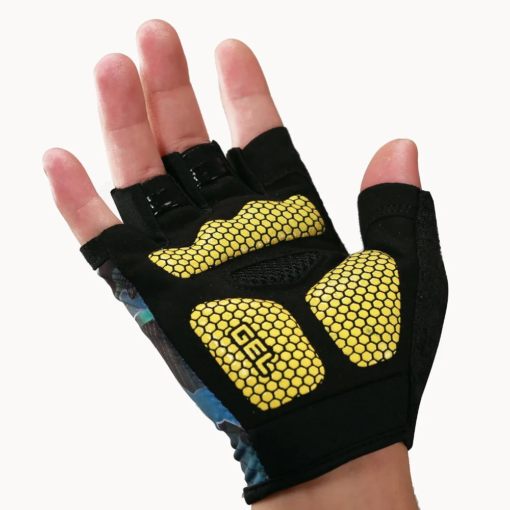 Летние велосипедные перчатки с укороченными пальцами Ciclismo 3D Гель Площадку Езда велосипедные перчатки для MTB горная дорога Шестерни велосипед Перчатки M-XL