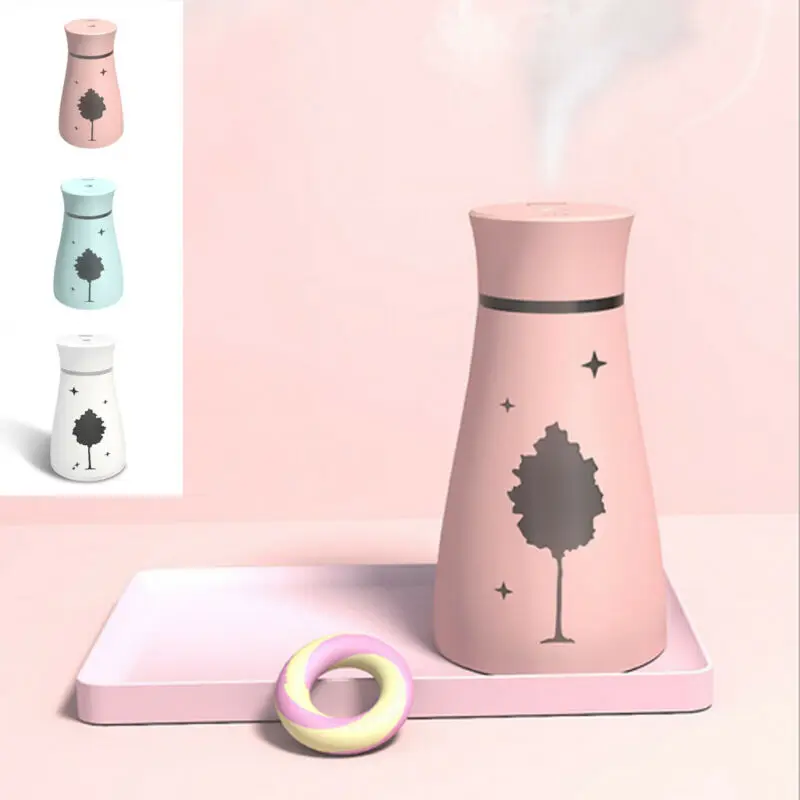 

Ultrasonic LED Humidifier Air Oil Diffuser For Home Office Atomizer Essential Purifier Fogger Mist Purifier USB 2019 New