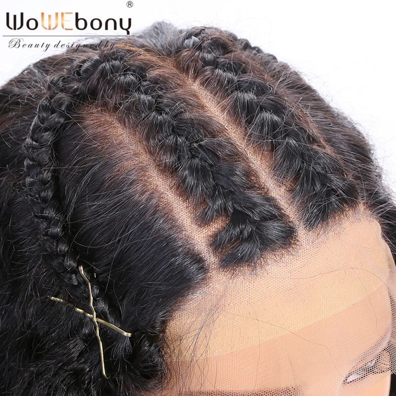 

Silk Base Lace Front Human Hair Wigs With Baby Hair Pre Plucked Straight Brazilian Remy Hair Natural Color Free Part