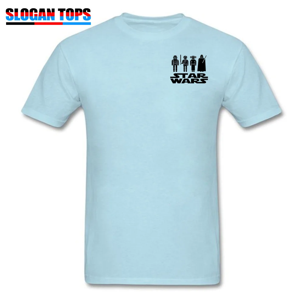 Star Wars Men's T-Shirt | Black or White 80s Style Tops | Darth Vader, Boba Fett, Stormtrooper, & More Prints | Round Neck | Get Coupons for Europe T-shirts image 3