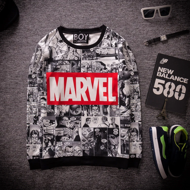 marvel comics sweater