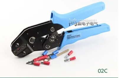 

02C TAB 0.25-2.5mm2 terminal crimping pliers tool car connector