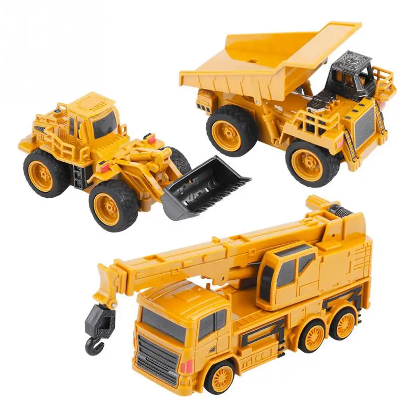 Лидер продаж 1/64 RC экскаватор грузовик игрушечный экскаватор/демпфирующий
