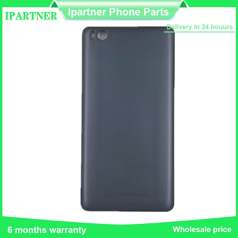 Задняя крышка батареи для Xiaomi MI4C MI 4C задняя корпуса с вспышкой объектива Запасные