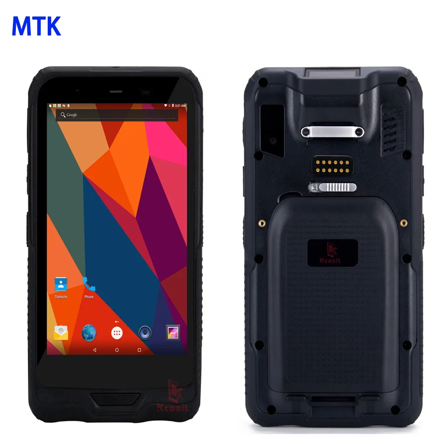 Portable PDA Android Barcode Scanner 2D 4G Handheld Mobile Device KT62